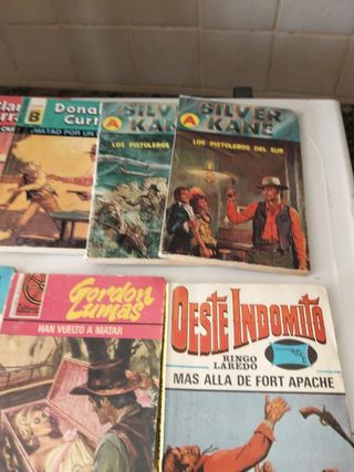 LOTE DE 9 NOVELAS DEL OESTE 