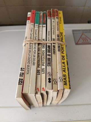 LOTE DE 9 NOVELAS DEL OESTE 