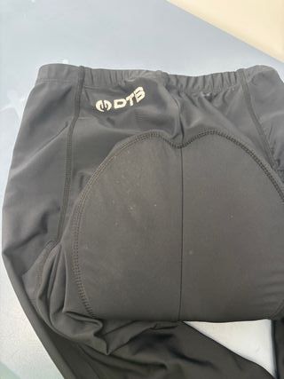 Culote ciclismo mujer - Negro