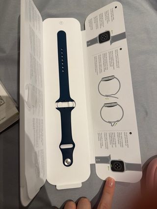 Correa Apple Watch azul marino