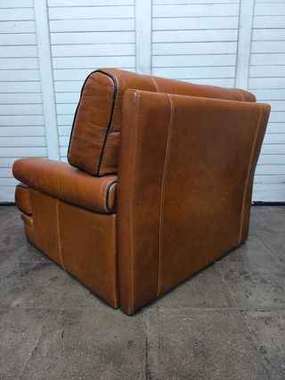 Sillón  vintage piel.