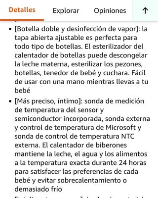 Calienta biberones GROWNSY