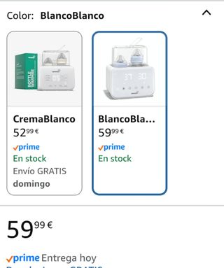 Calienta biberones GROWNSY