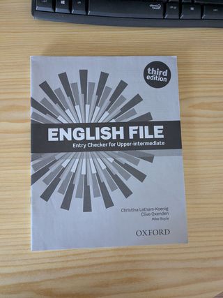 ENGLISH FILE UPPER INTERMEDIATE - OXFORD