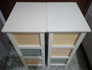 2 Comodini Shabby Chic