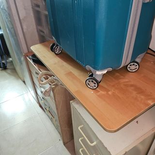 Maleta viaje 4 ruedas - turquesa