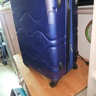 Maleta viaje 4 ruedas - turquesa