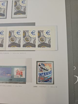 Francobolli Italia 1998: Giornata Europa + altri