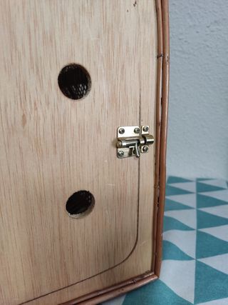 Transportín de mimbre para mascotas