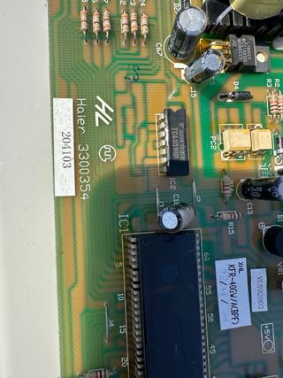 Placa Haier 3300354 exterior Mod HOE-13R-INV