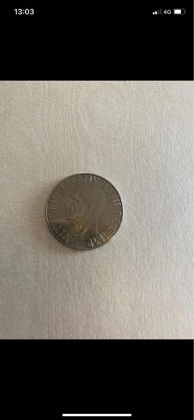 Moneta 1 Lira Italiana