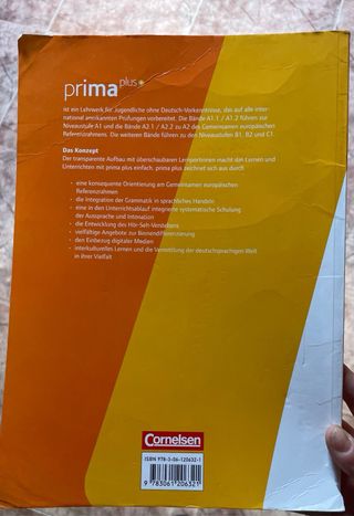 Prima Plus: Schulerbuch A1.1, dos libros