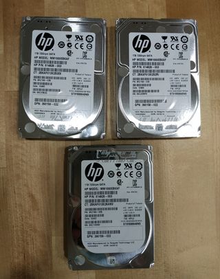 Discos Duros de 1TB pack de 3 unidades.