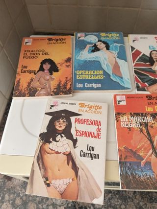 Lote de 7 Novelas Brigitte en Accion