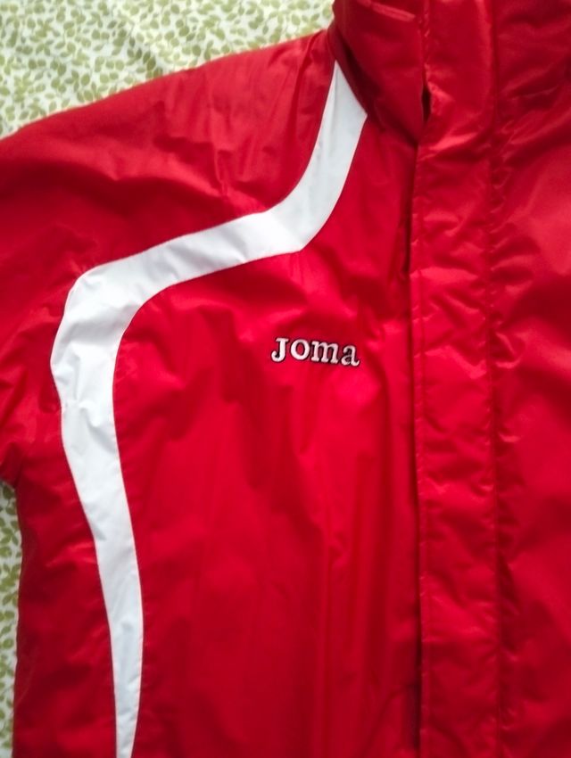 Chaquetón Joma invierno rojo
