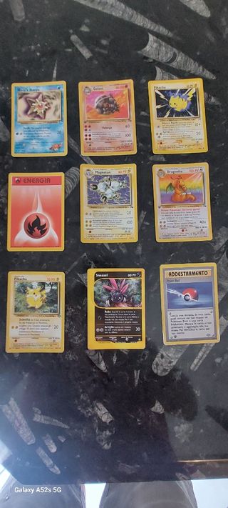 Carte Pokemon Vintage Rare