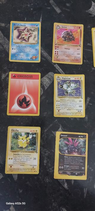 Carte Pokemon Vintage Rare