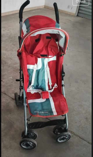Passeggino leggero Allegretto rosso