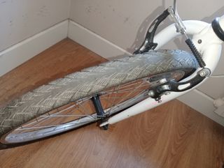 Bicicleta Btwin 24" blanca 
