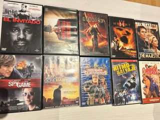 Lote películas DVD - Acción, Comedia, Drama