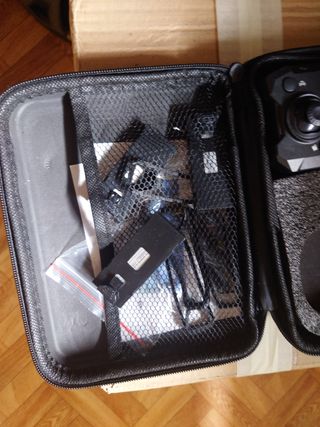 Dron plegable cámara