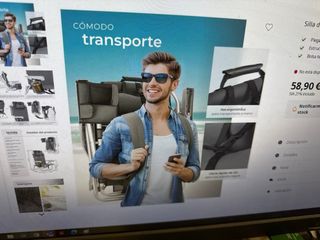 Silla playa CORAL plegable