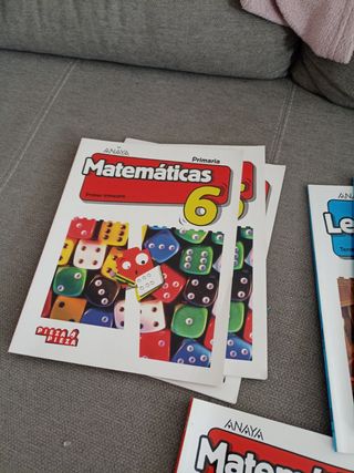 Lengua y matemáticas Anaya
