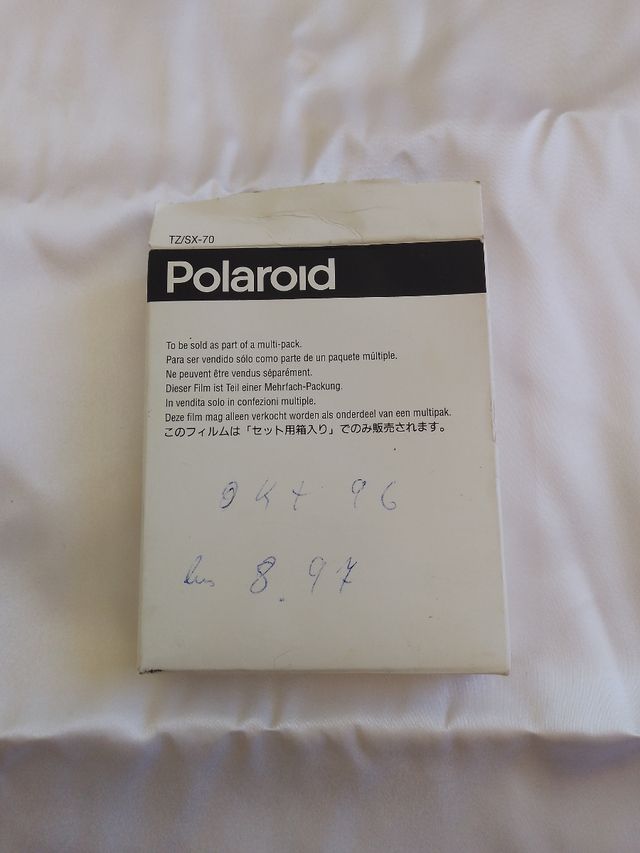 Polaroid Vintage TZ/SX-70 instant film SIGILLATO