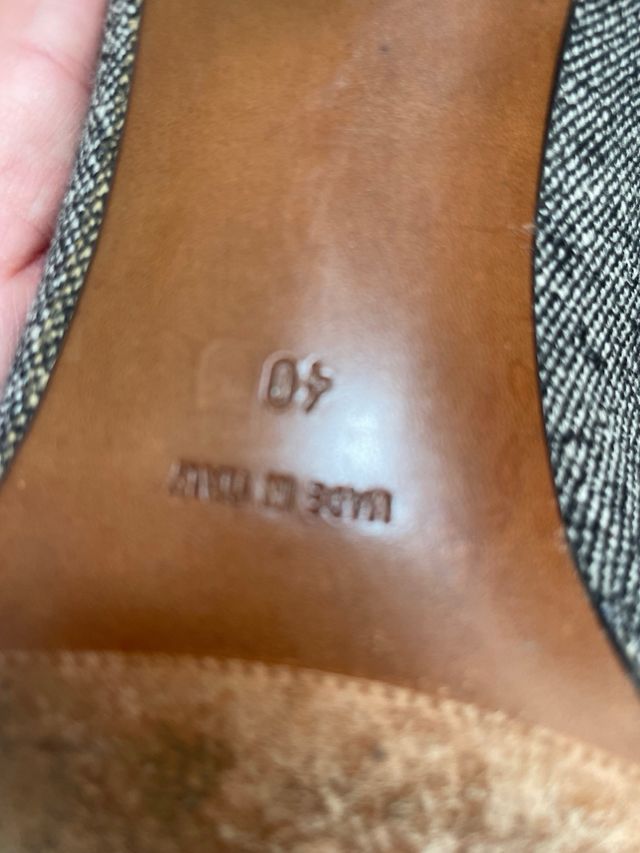 Zapatos tacon Dior - Talla 40