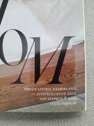 Vogue living July Augustus 2021