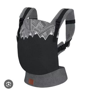 Portabebés Kinderkraft Milo - Negro Gris