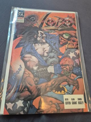 Lobo 1 2 3 y 4 set de comics DC