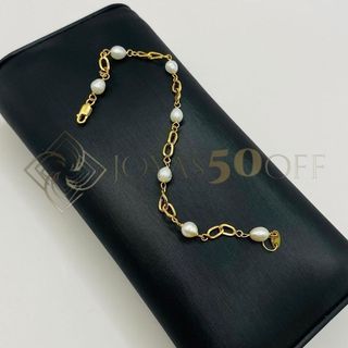  PULSERA PERLAS 18K.