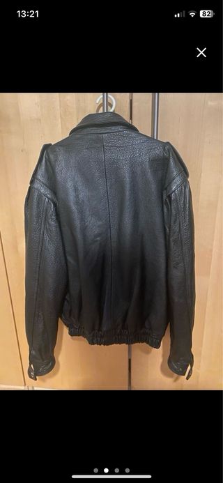 Chaqueta de cuero autentico