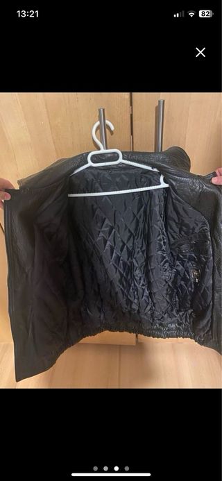 Chaqueta de cuero autentico