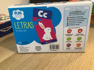 Puzzle de letras para niños