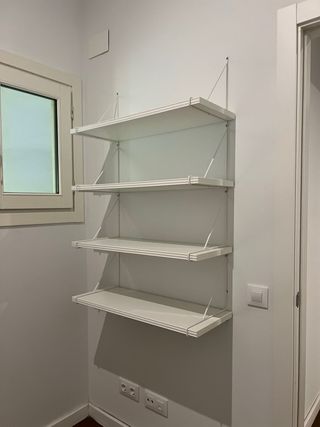 Estanterías blancas IKEA - 4 baldas