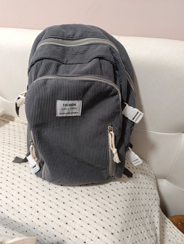 Mochila gris - Corduroy