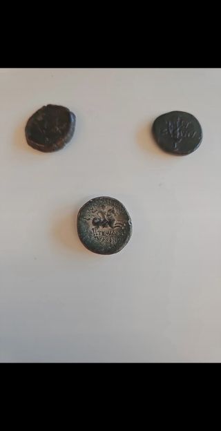 3 Monete Antiche Greche Bronzo