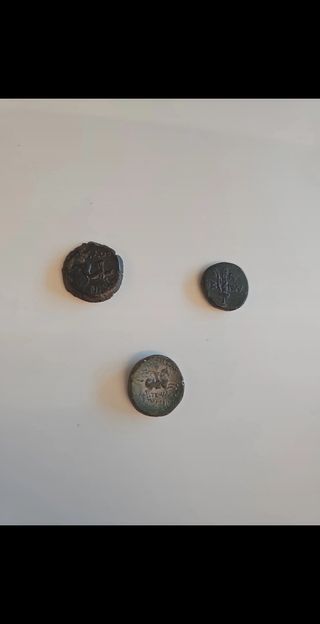 3 Monete Antiche Greche Bronzo