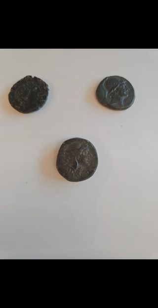 3 Monete Antiche Greche Bronzo