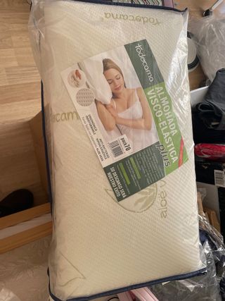 Almohadas viscoelásticas Todocama. Sin estrenar