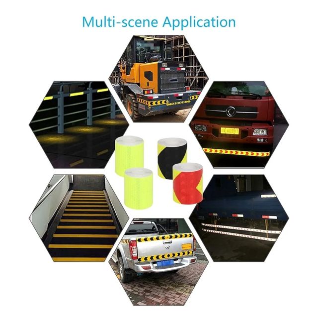 Cinta reflectante - 4 unidades 5*3