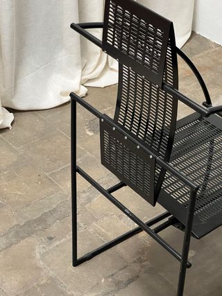 Silla “Quinta” Mario Botta para Alias 1985