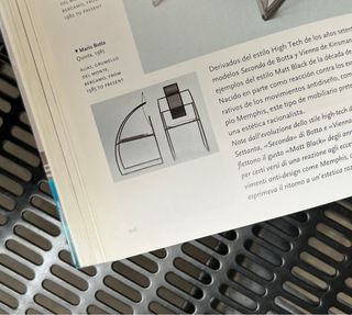 Silla “Quinta” Mario Botta para Alias 1985