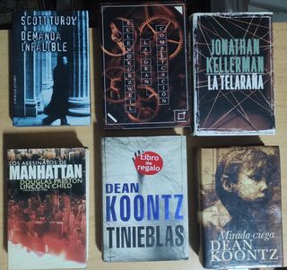 Lote de diferentes variedades de libros 