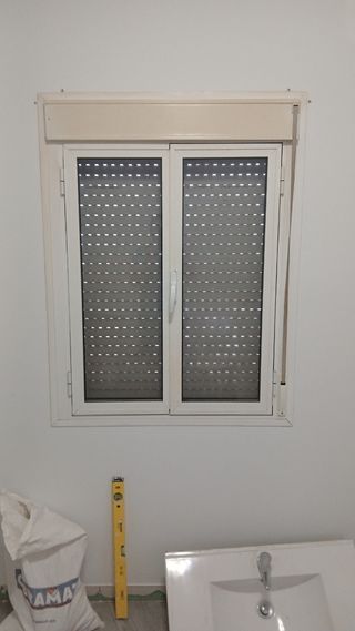Ventana aluminio 2 hojas