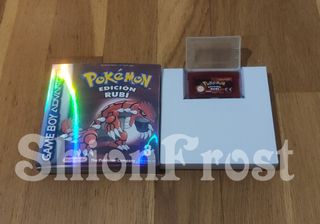 Caja METALIZADA Pokémon Edición Rubí (GBA) 