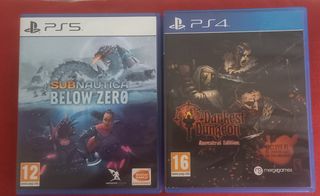 PS4 Darkest Dungeon & PS5 Subnautica