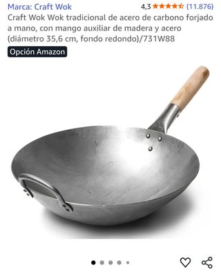 Wok sartén hierro - Craft Wok